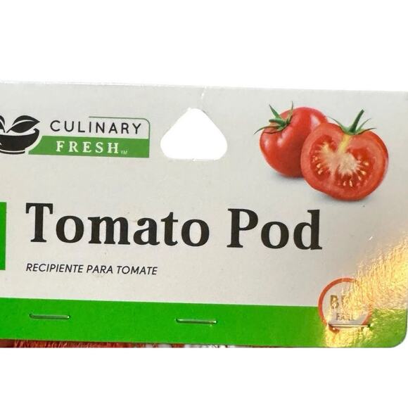 Tomato Keeper Storage Container Pod Dishwasher Safe Garden Home Grown Cook NEW - Picture 2 of 4